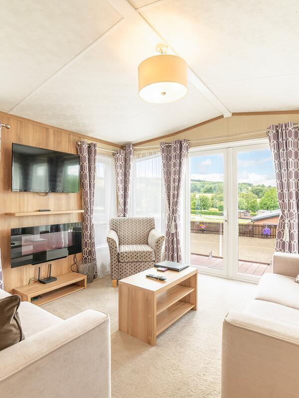 Pemberton Marlow for sale at Rockbridge Country Holiday Park, Mid Wales - lounge photo