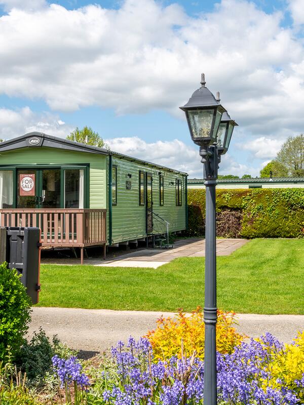 ABI Beverley for sale at Arrow Bank Country Holiday Park, Herefordshire. Exterior photo