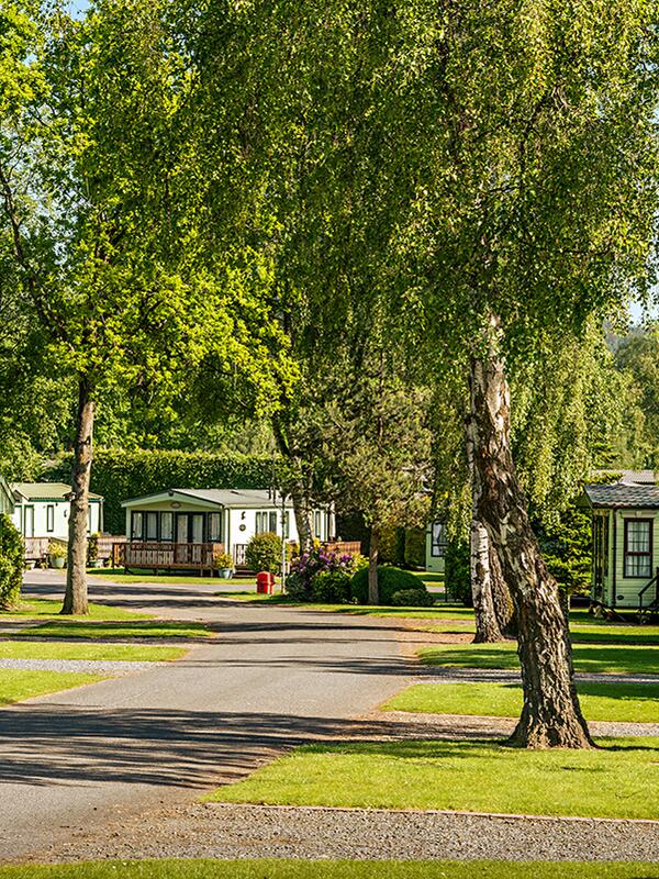 ABI Sunningdale holiday home for sale at Pearl Lake Country Holiday Park - park photo