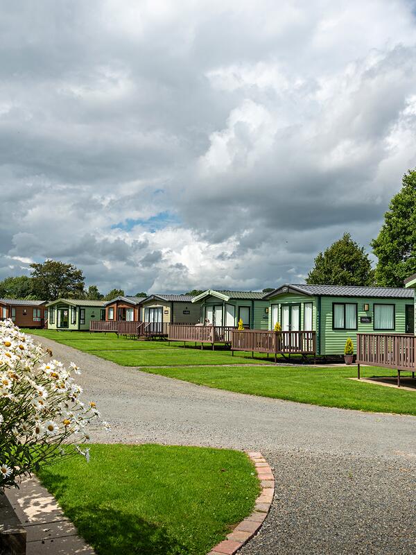 Atlas Ovation Lodge caravan holiday home for sale on 5 star caravan park with fishing - park photo