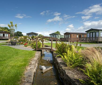Holiday homes and luxury lodges for sale at Arrow Bank