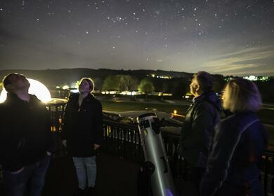 dark skies at Rockbridge by Daf Wyn-Morgan