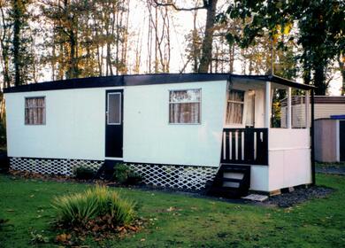 Static caravan at Pearl Lake 1998