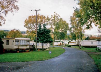 Pearl Lake Country Holiday Park entrance driveway photo