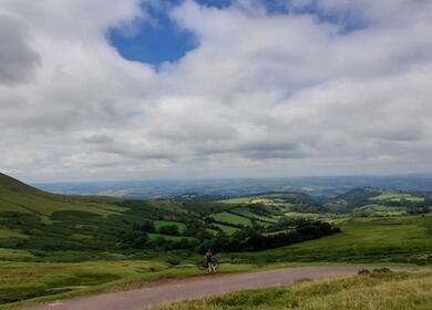Hay Bluff Views from the top of Hay Bluff