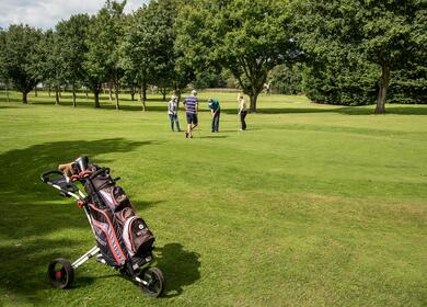 Finding the right holiday park to own a caravan - park golf photo