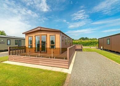 finance deals available for holiday home purchases - exterior of holiday home