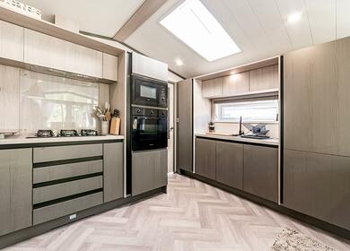 finance deals available for holiday home purchases - kitchen of holiday home