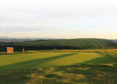 Golf course at Kington photo