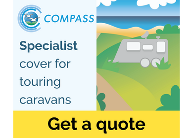 Compass Insurance image for touring caravan insurance quote