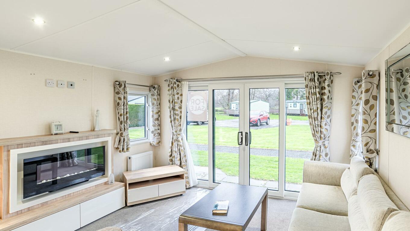 BK Sherborne holiday home for sale on 5 star holiday park in herefordshire - lounge photo