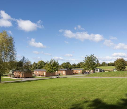 Premium lodge plots for sale at Arrow Bank, Herefordshire