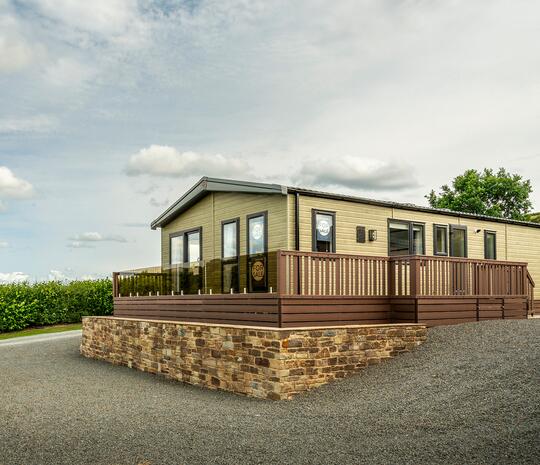 Victory Parkview Lodge for sale at Rockbridge Park Wales - exterior photo