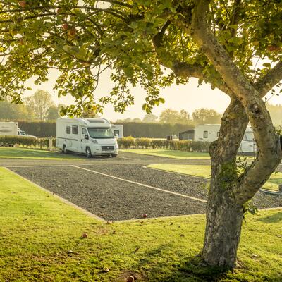 5 star touring site at Arrow Bank herefordshire