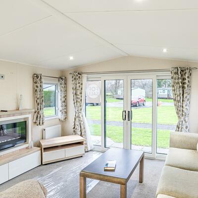 BK Sherborne holiday home for sale on 5 star holiday park in herefordshire - lounge photo