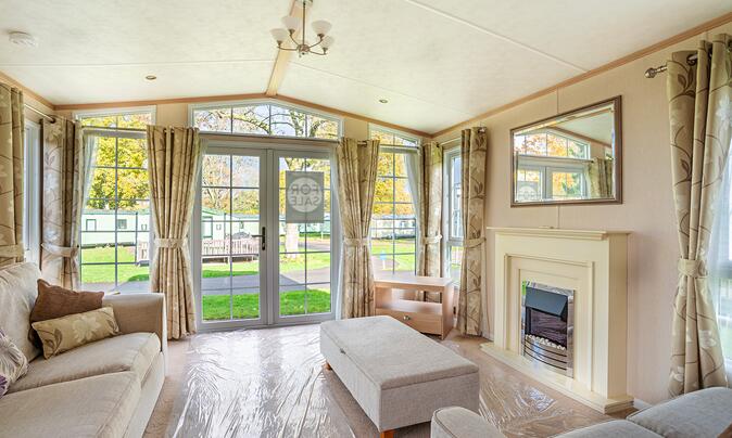 Pemberton Serena holiday home for sale at Pearl Lake Country Holiday Park
