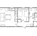 Regal Charmouth holiday home for sale at Discover Parks - floor plan