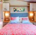 Pemberton Marlow for sale at Rockbridge Country Holiday Park, Mid Wales - master bedroom photo