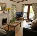 Dog friendly self catering holiday lodge at Arrow bank