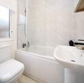 Atlas Image holiday home for sale at Arrow Bank 5 star holiday park. Master Bathroom