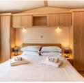 Holiday caravan master bedroom (C27)