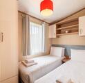 Pemberton Marlow for sale at Rockbridge Country Holiday Park, Mid Wales - twin bedroom photo