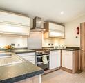 BK Sherborne for sale on 5 star caravan park in Herefordshire - kitchen photo