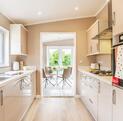 Luxury Lamport residential park home for sale at Rockbridge Park - kitchen photograph