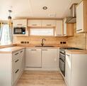 ABI St David for sale at Arrow Bank 5 star holiday park with fishing. Kitchen photo