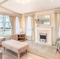 Pemberton Glenluce holiday home for sale at Pearl Lake 5 Star holiday park. Lounge photo