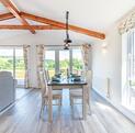 Kingston Tranquility lodge for sale at Rockbridge Park in Wales - dining area photo