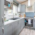 Pemberton Langton holiday home for sale at Arrow Bank Country Holiday Park, Herefordshire - kitchen dining area photo