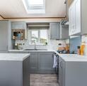 Pemberton Langton holiday home for sale at Arrow Bank Country Holiday Park, Herefordshire - kitchen dining area photo