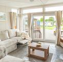 Willerby Vogue Classique holiday home for sale at Pearl Lake Country Holiday Park, Herefordshire. Lounge photo