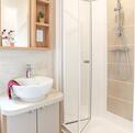 Willerby Vogue Classique holiday home for sale at Pearl Lake Country Holiday Park, Herefordshire. Family shower room photo