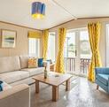 Pemberton Marlow Lodge holiday home for sale at Pearl Lake Country Holiday Park, Herefordshire. Lounge photo.