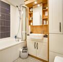 willerby dorchester for sale at discover parks, pet friendly holiday park, bathroom photo