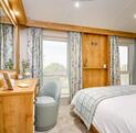 willerby dorchester for sale at discover parks, pet friendly holiday park, master bedroom photo 3