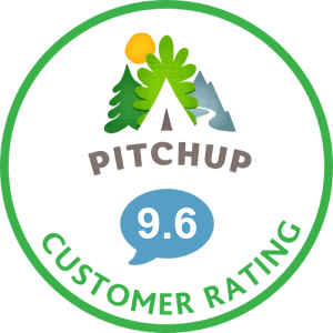 Arrow Bank Country Holiday Park PitchUp rating badge