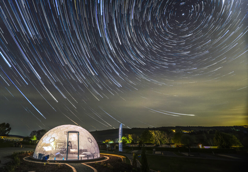 Night sky viewing dome at Rockbridge - photo