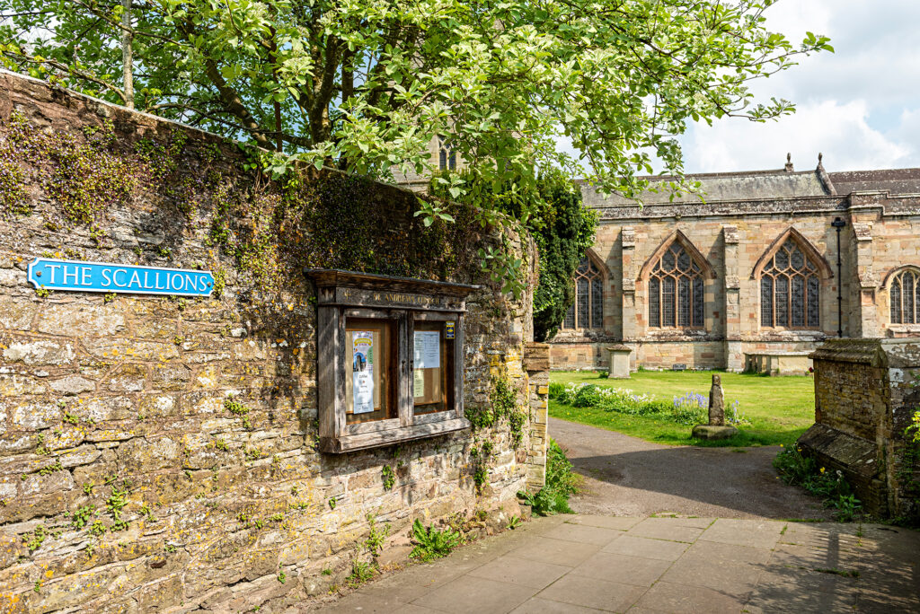 Presteigne Church, Powys.