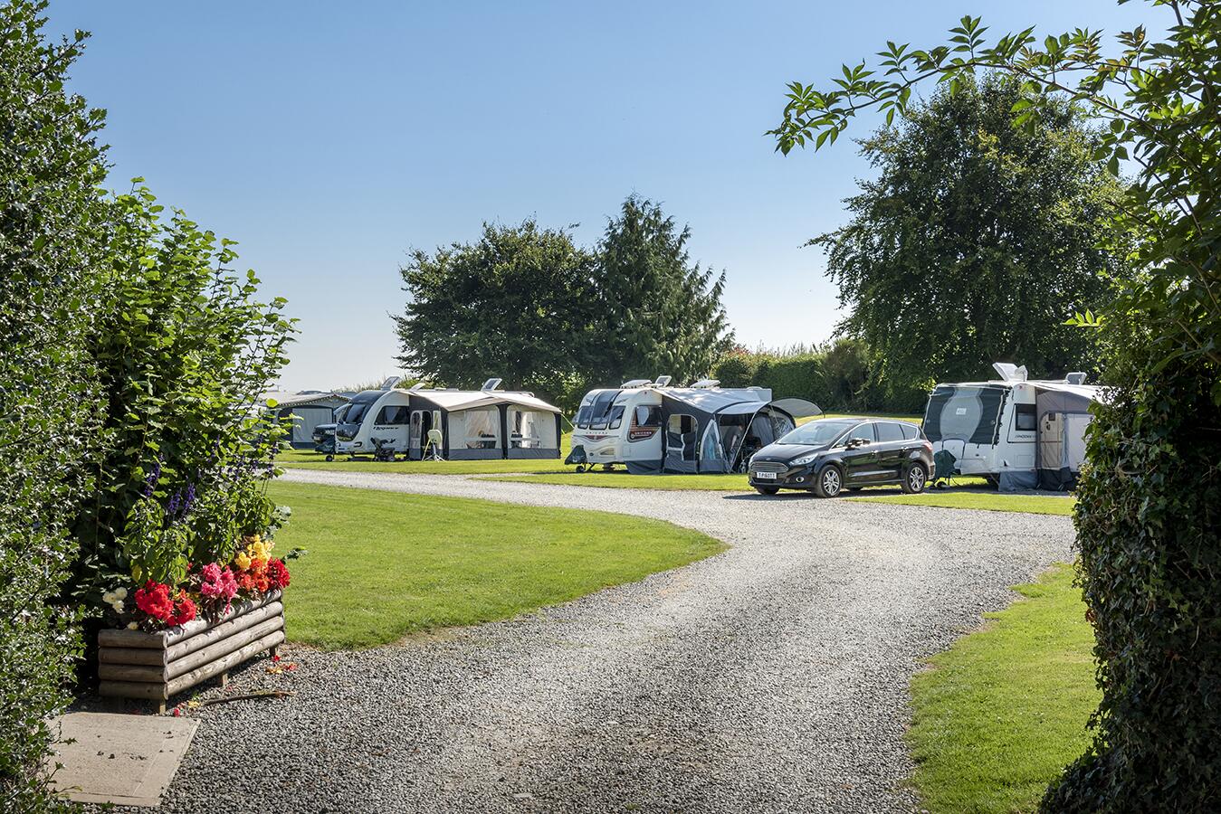 Spacious Seasonal Touring Pitches Holiday Park