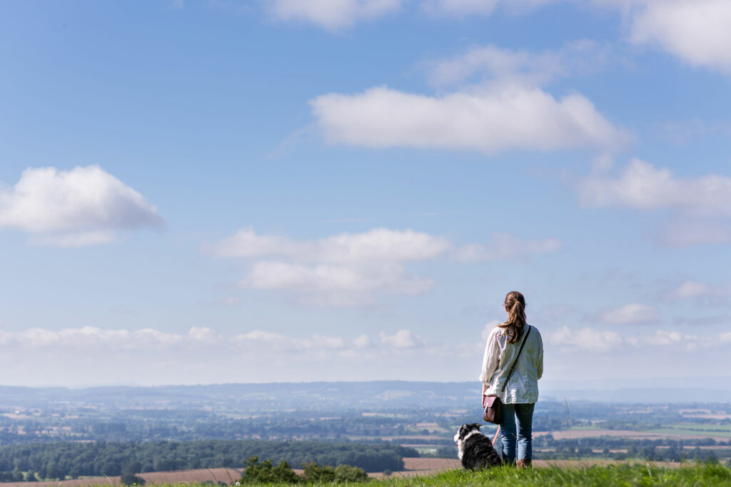 Looking over Herefordshire