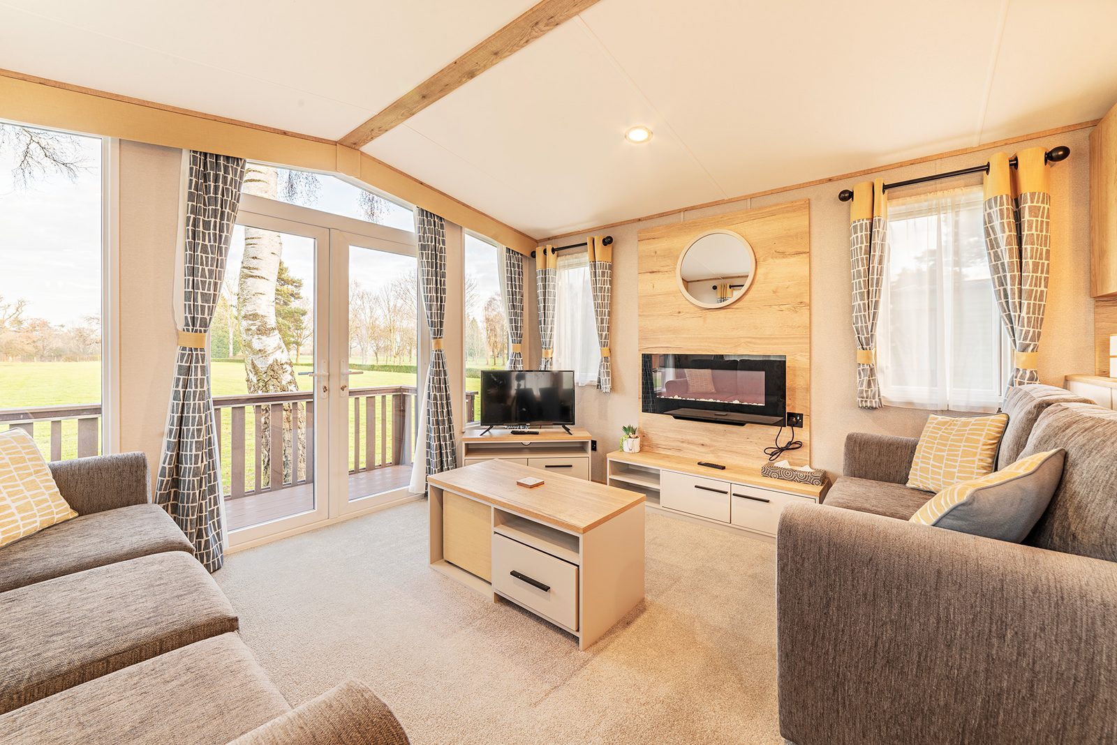Classic Holiday Home Living Room - Discover Parks