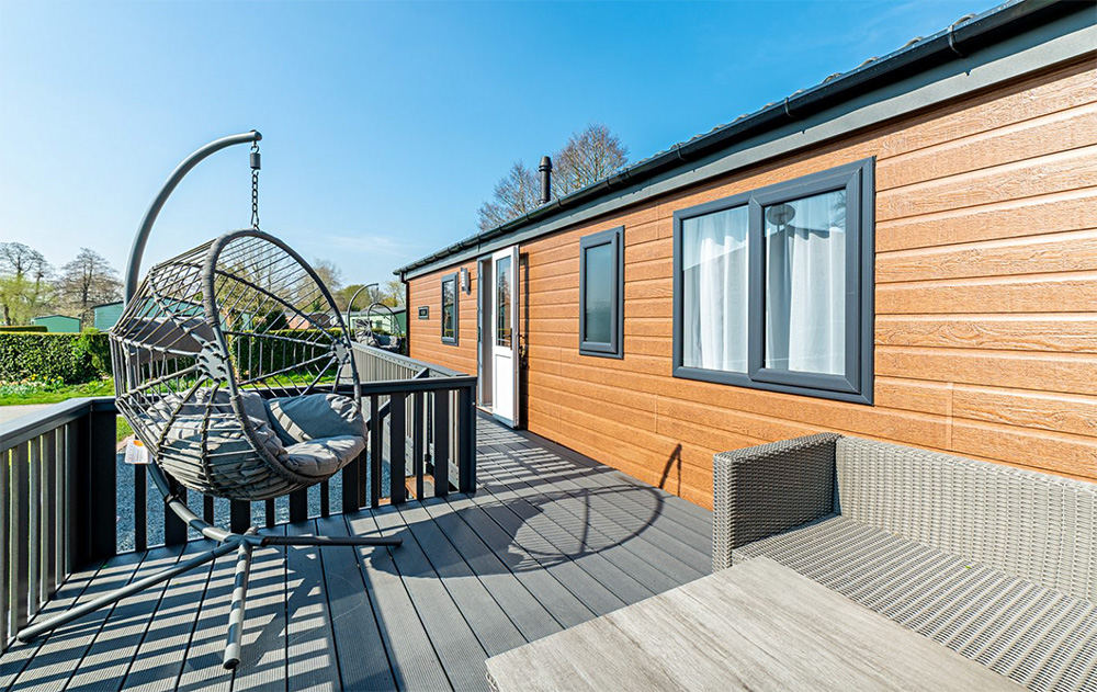 Luxury Lodge Exterior - Discover Parks