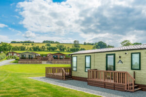 Holiday homes and lodges fox sale at Rockbridge Park in Wales