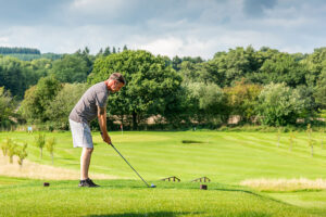Pearl Lake holiday park with golf course, Herefordshire. Course photo