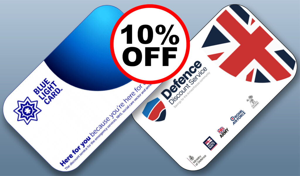 Services discount cards