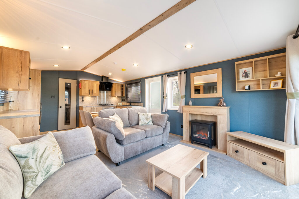 ABI Portofino holiday home for sale at Discover Parks. Lounge photo