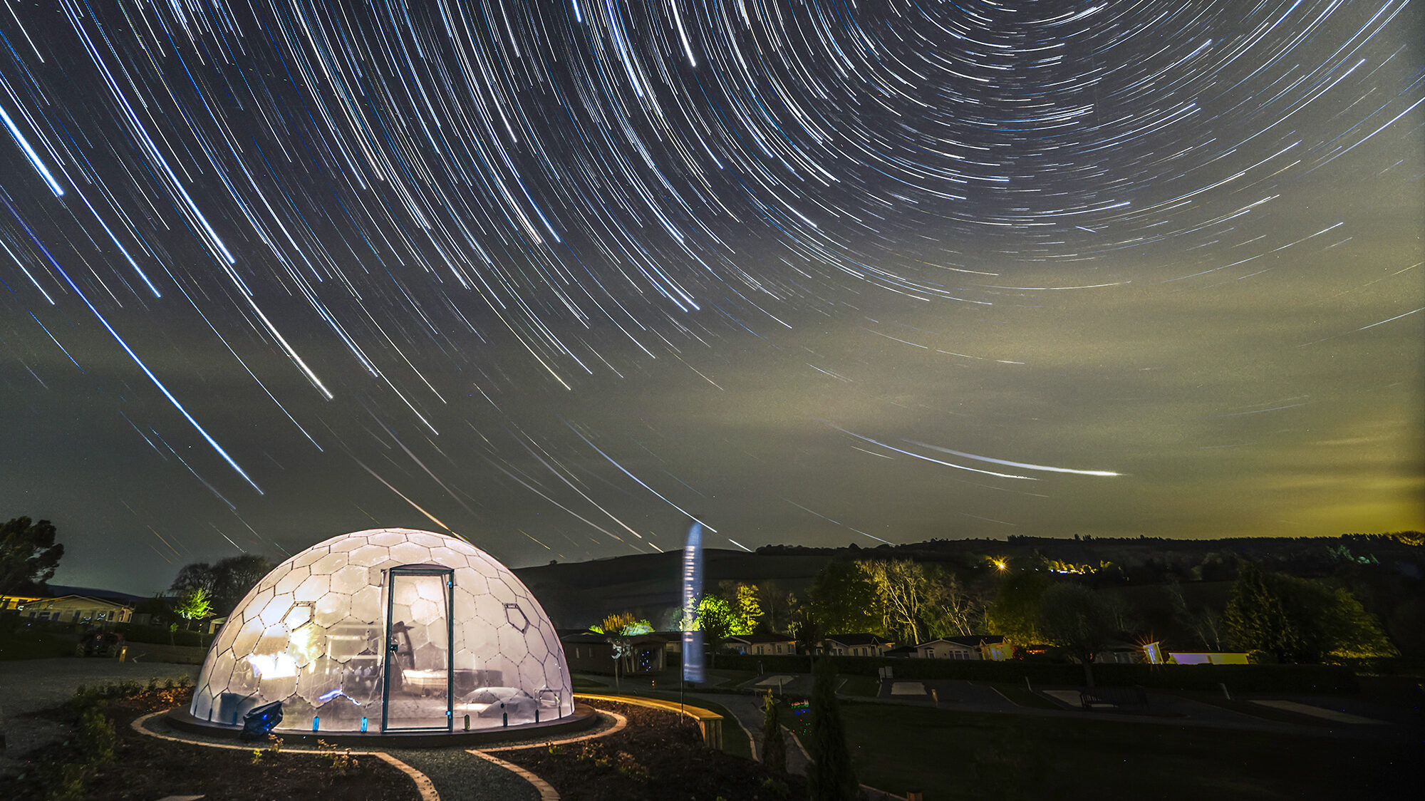 Night sky viewing dome at Rockbridge - photo